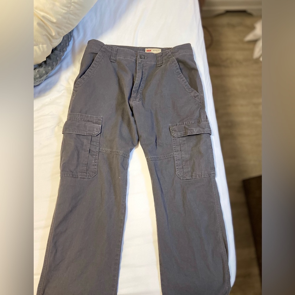 Grey cargo pants size M